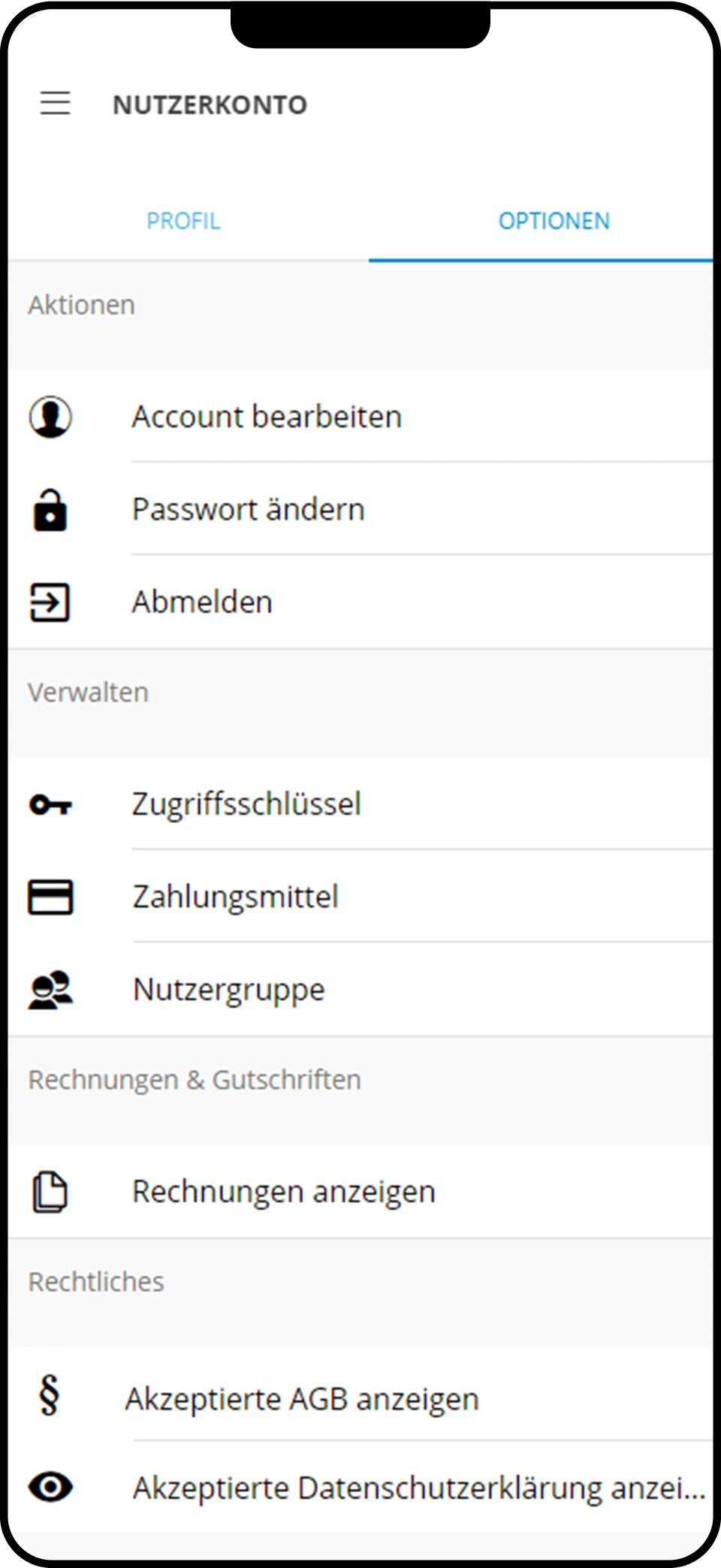 Bezahlen per App Bezahlen per App