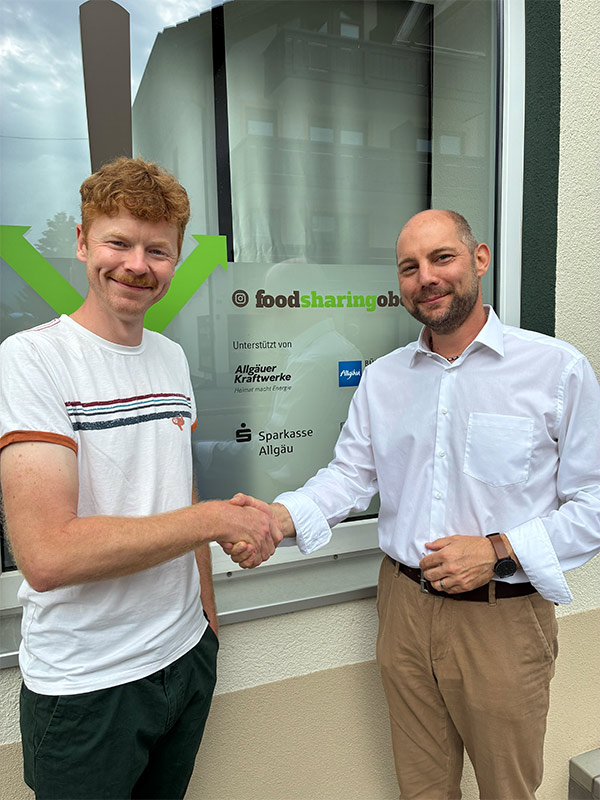 Allgäuer Kraftwerke unterstützen Foodsharing Oberallgäu Allgäuer Kraftwerke unterstützen Foodsharing Oberallgäu